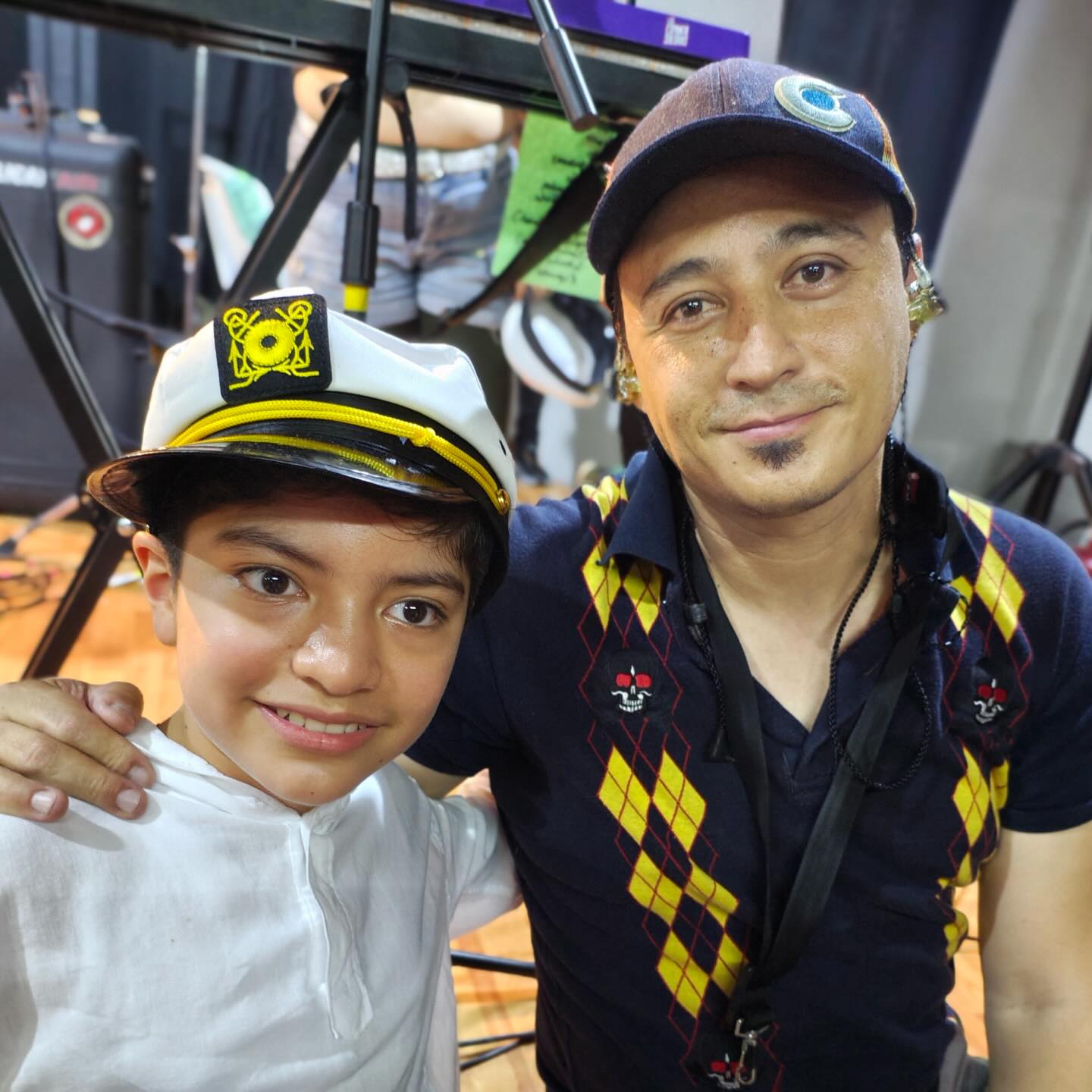 Con Misael de Panteón Rococó